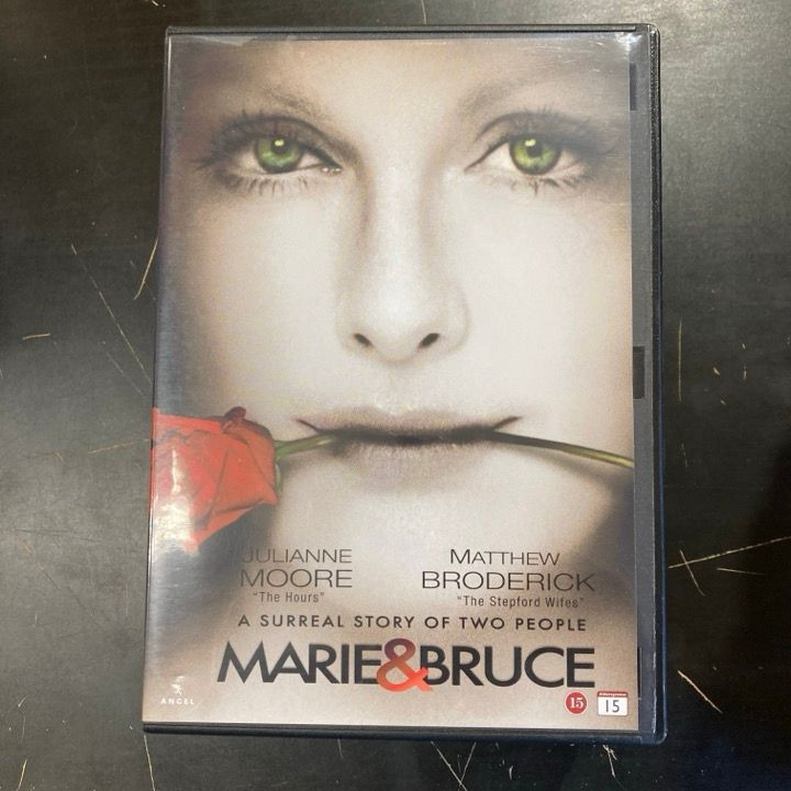 Marie & Bruce DVD (VG/M-) -komedia/draama-